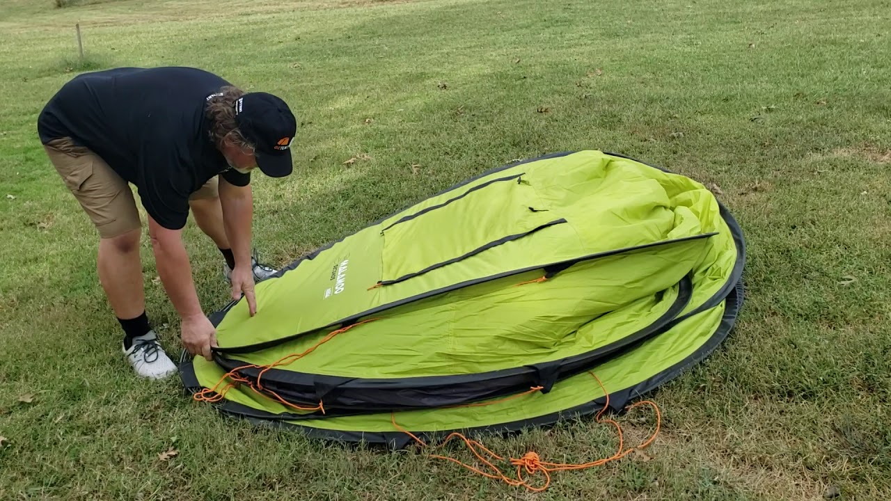 Packing Away the Malamoo MEGA Tent