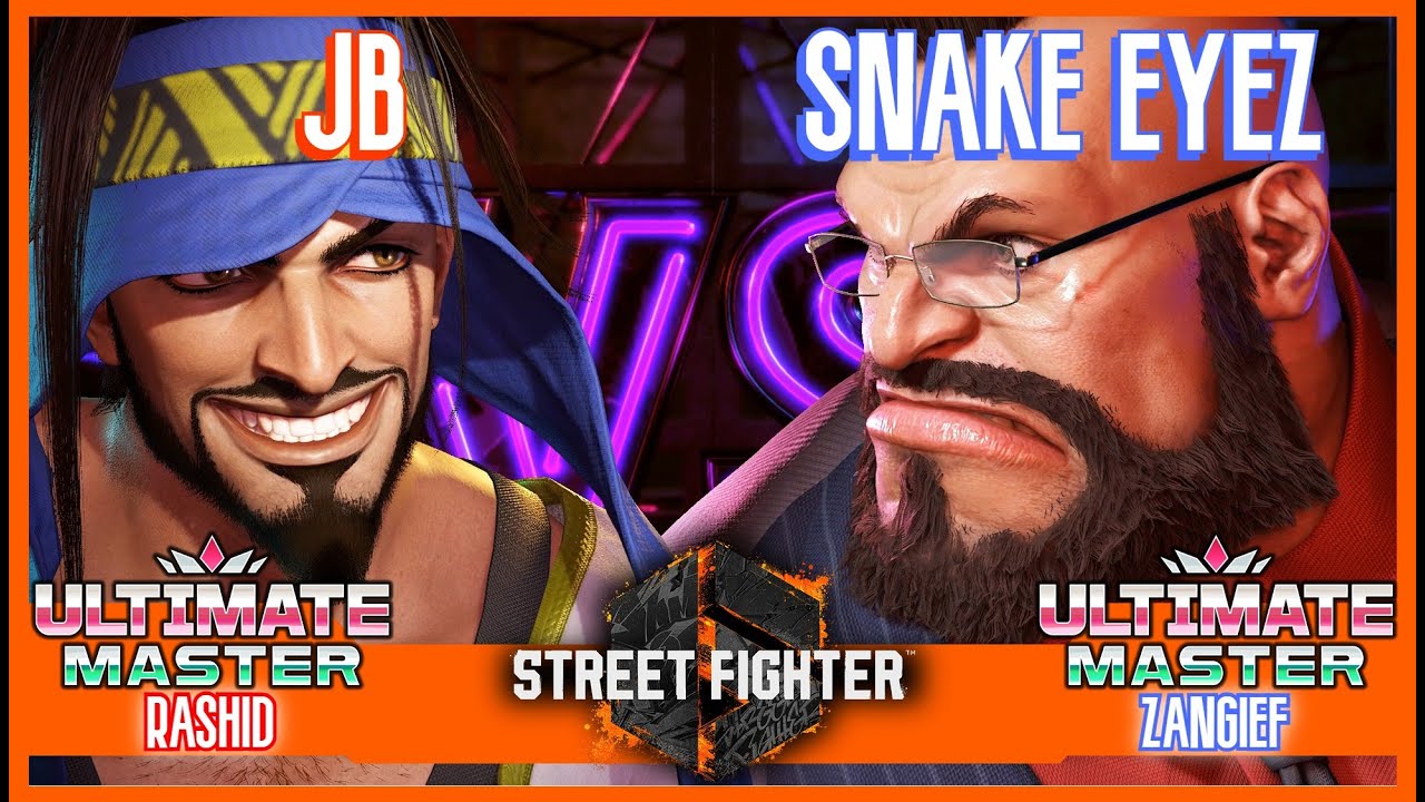 SF6 Match ♦ JB (Rashid) 🆚 SNAKE EYEZ (Zangief) ♦ High level matches