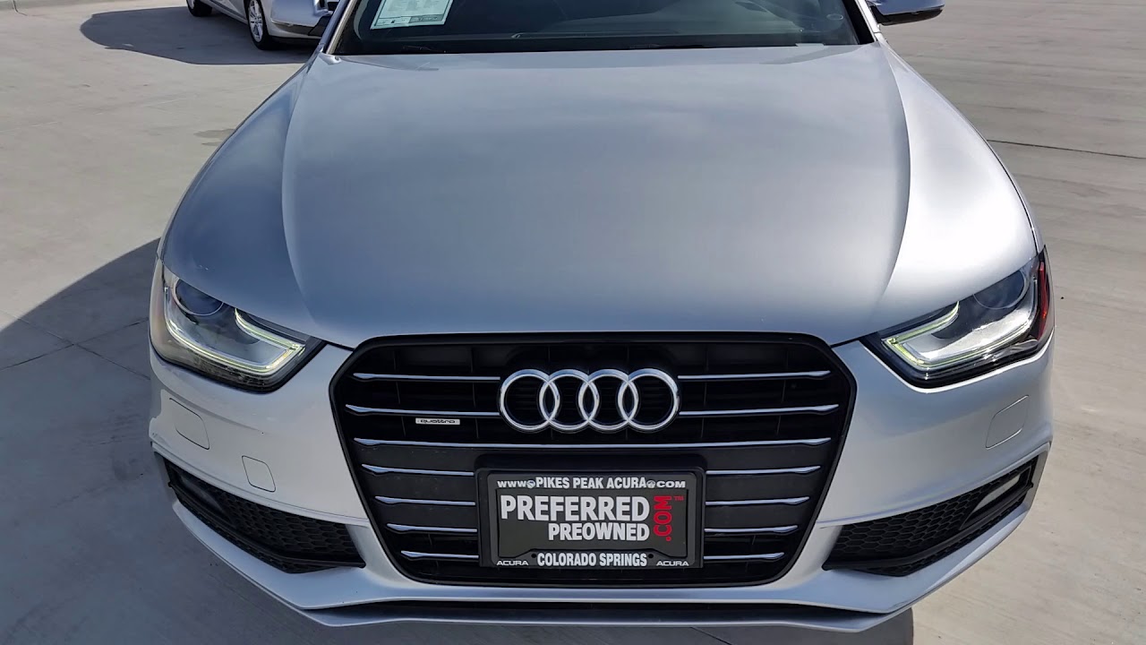 2015 Audi A4 SLine