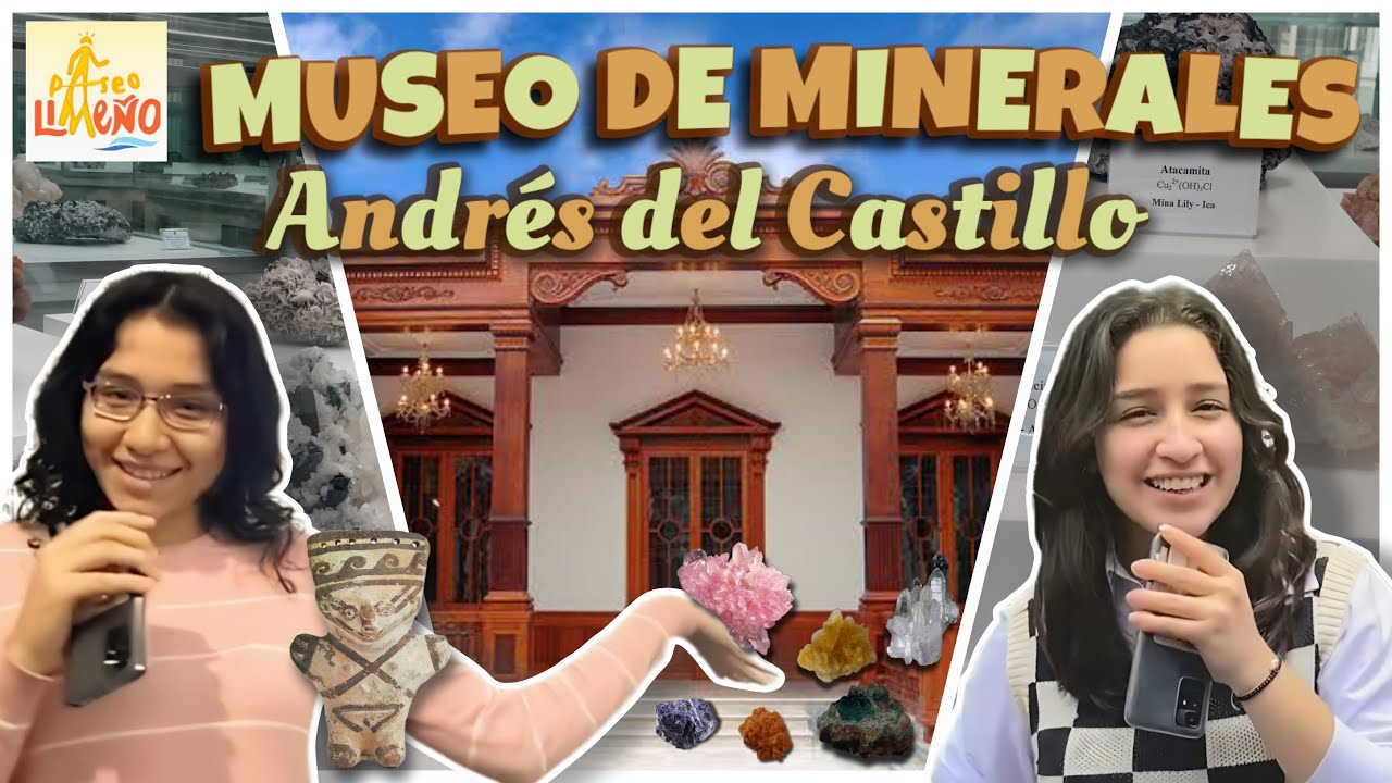 REPORTAJE AL MUSEO DE MINERALES ANDR&Eacute;S DEL CASTILLO 🏛