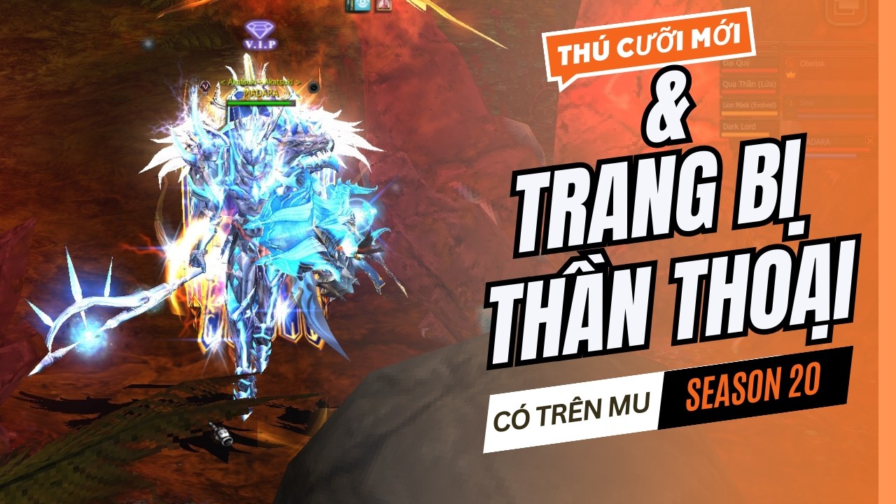 [ĐMMU] Siêu trang bị THẦN THOẠI trên phiên bản Season 20 của Lục địa MU Webzen