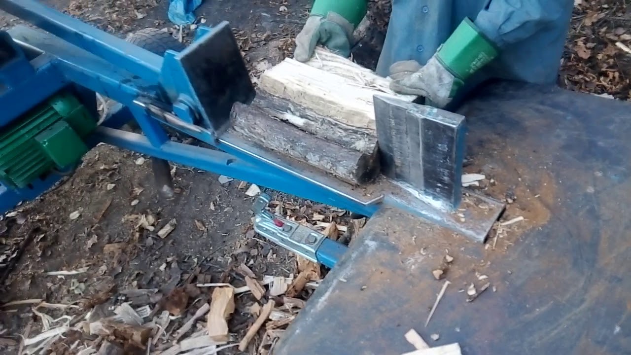 Дровокол редукторный 380в.  Бензиновая версия.  Часть 2