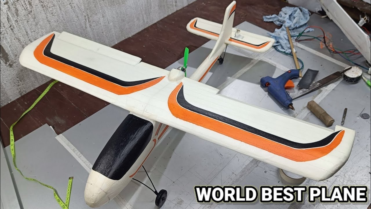 HOW TO MAKE WORLD BEST PUSHAR RC PLANE//WORLD BEST PUSHAR RC PLANE कैसे बनाएं