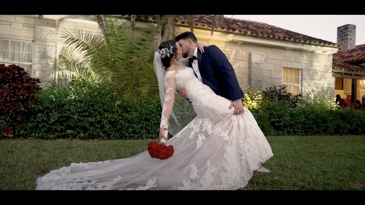 Latin Wedding at Coral Gables Woman's Club - Wedding Videographer