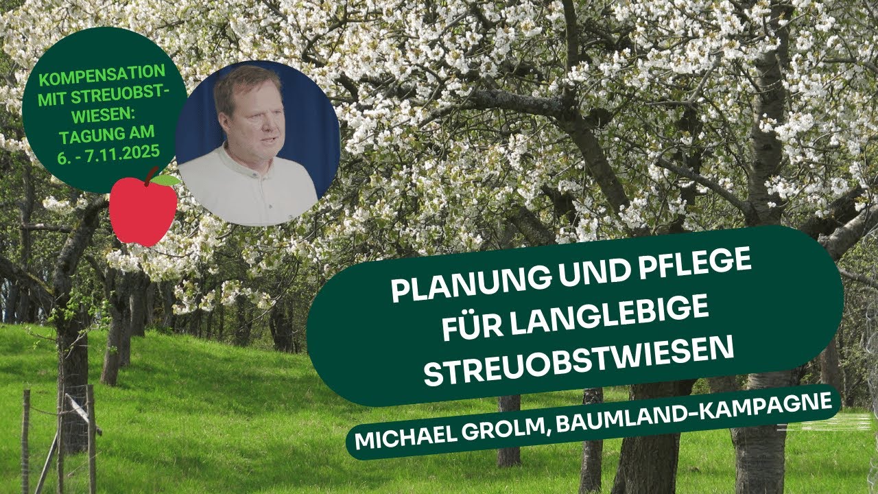 Planung und Pflege für langlebige Streuobstwiesen: Michael Grolm (Obstbaumschnittschule & BaumLand)