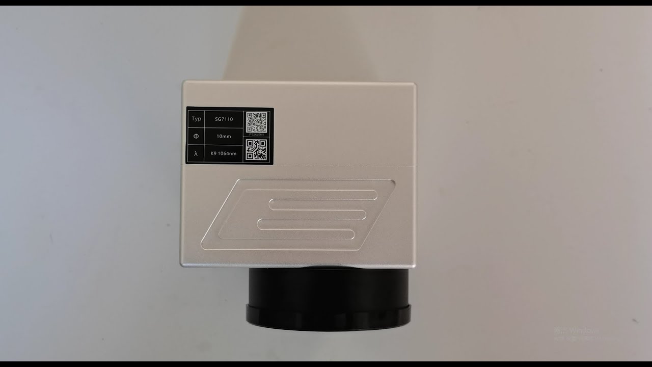 Sino galvo head unboxing and price—Parts of fiber laser marking machine
