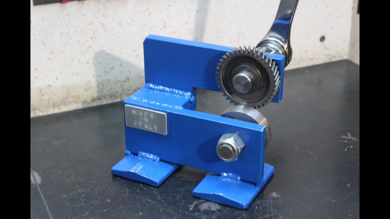 Cesoia a rulli DIY (making rotary shear)