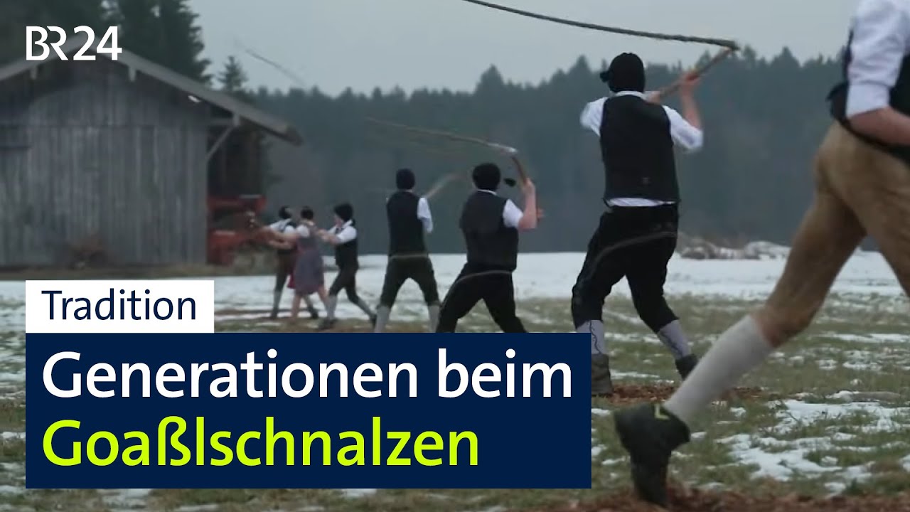 Goaßlschnalzen in Kirchanschöring: Der Schnalzler-Pate | Abendschau | BR24