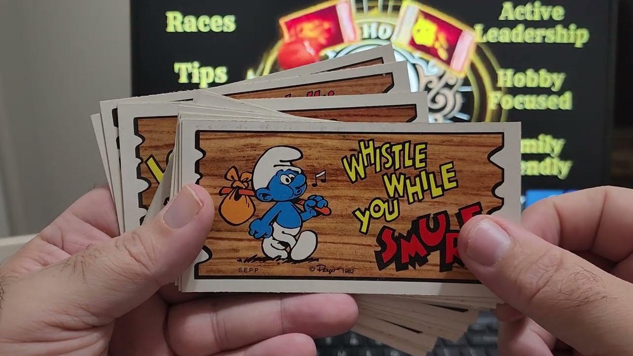 Episode 1: 1982 Topps Smurfs Supercards Reveal