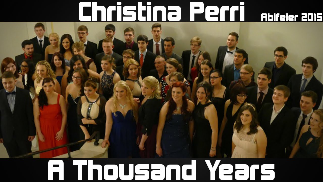 Christina Perri - A Thousand Years - Abifeier 2015