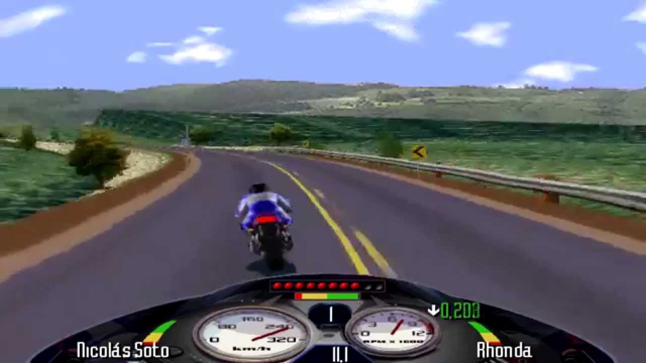 Road Rash - The Peninsula on level 5