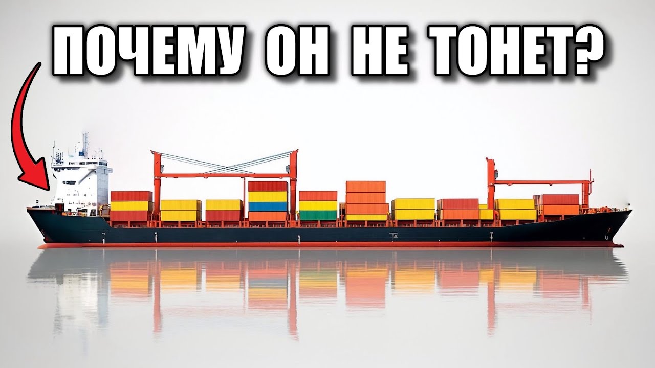 Почему Корабль ВЕСОМ 100 000 Тонн Не Тонет?