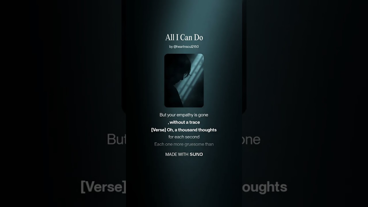 All I Can Do