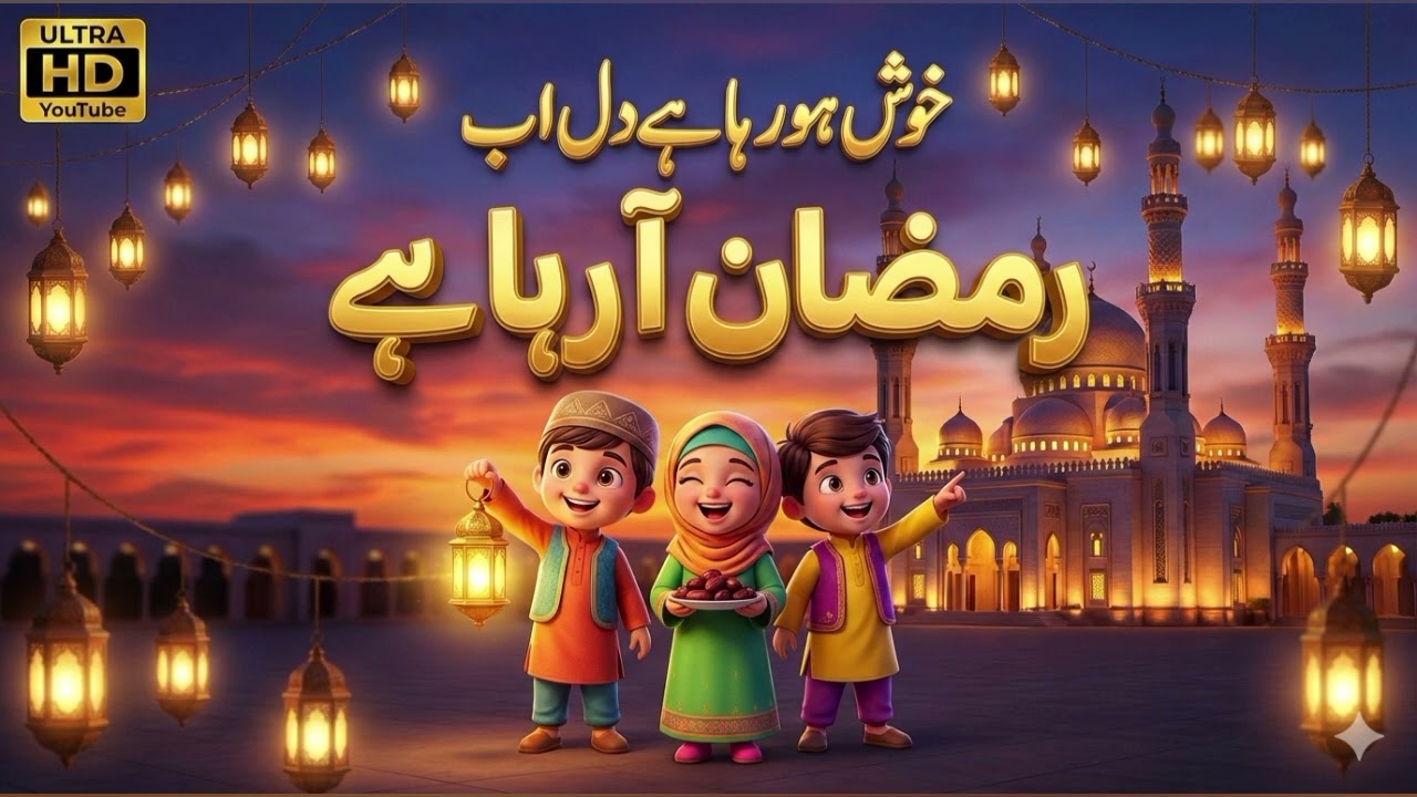 Khush ho Raha hai Dil ab Ramadan aaraha hai //2026 new ramazan Naat by Muhammad wazir 