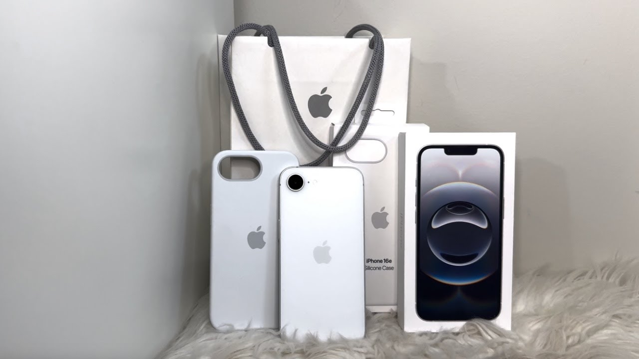 iPhone 16E Unboxing: White!