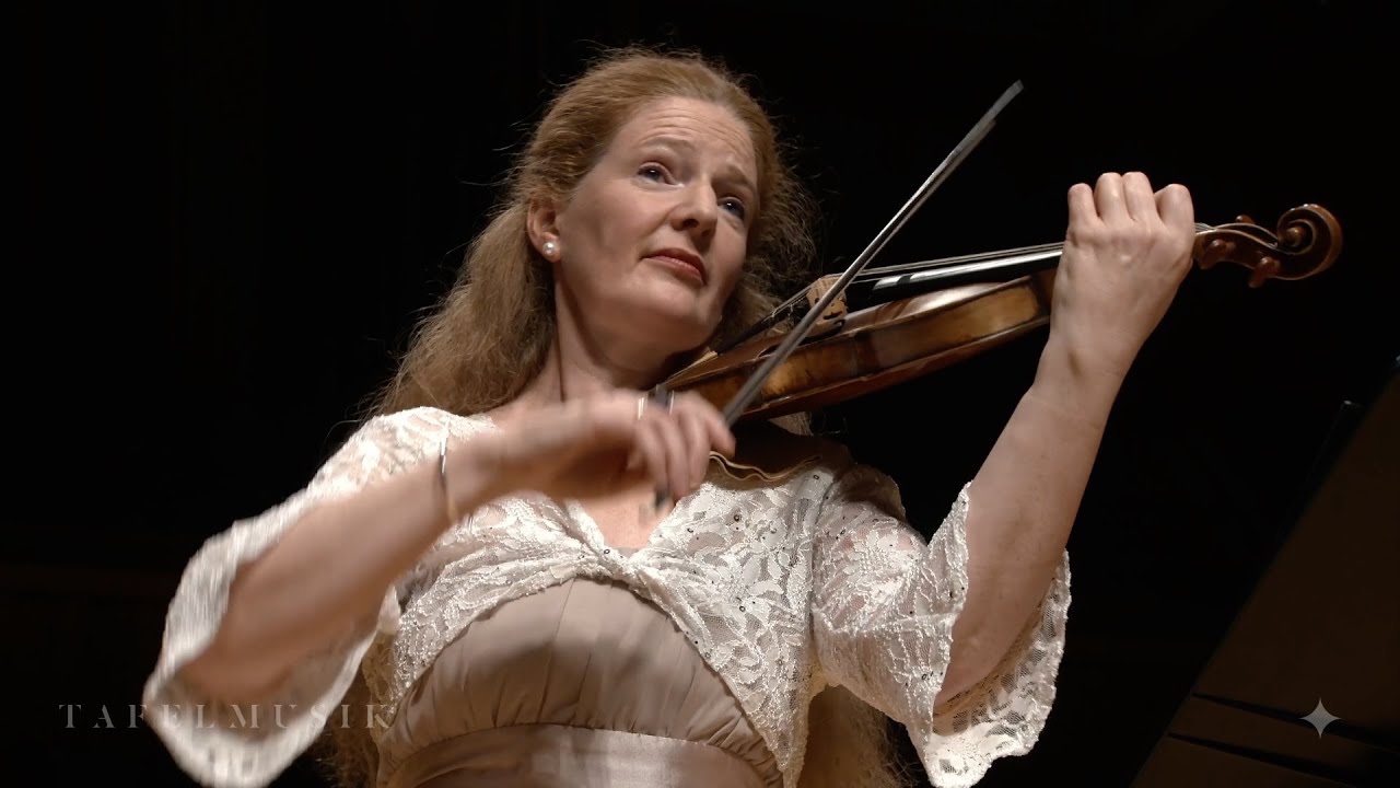 Bach Concerto for violin in A minor: Andante | Rachel Podger | Tafelmusik