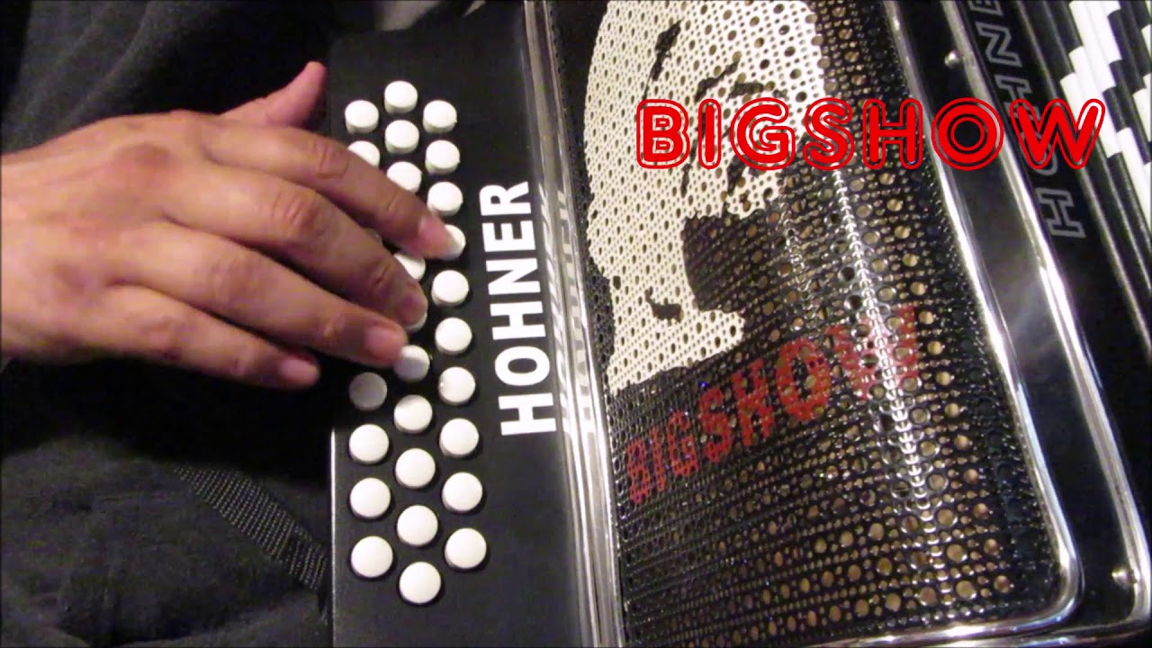 como tocar el disgusto relampagos tutorial instruccional acordeon sol hohner panther