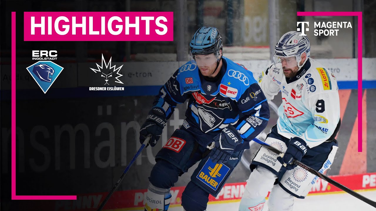 ERC Ingolstadt - Dresdner Eislöwen | PENNY DEL | MAGENTA SPORT