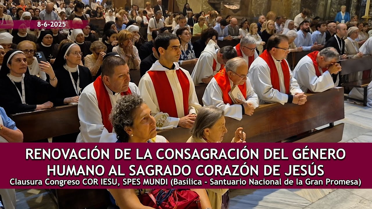 Renovación Consagración del género humano al Sagrado Corazón de Jesús
