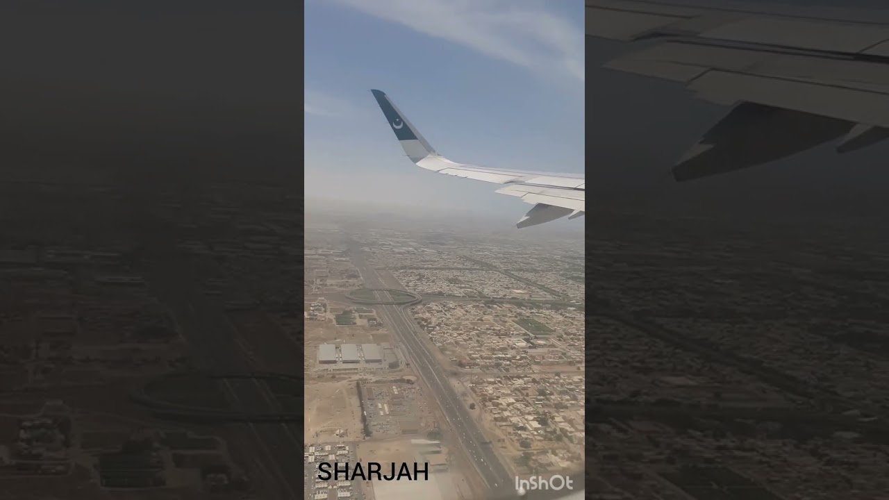Air blu 💙 sharjah to Islamabad