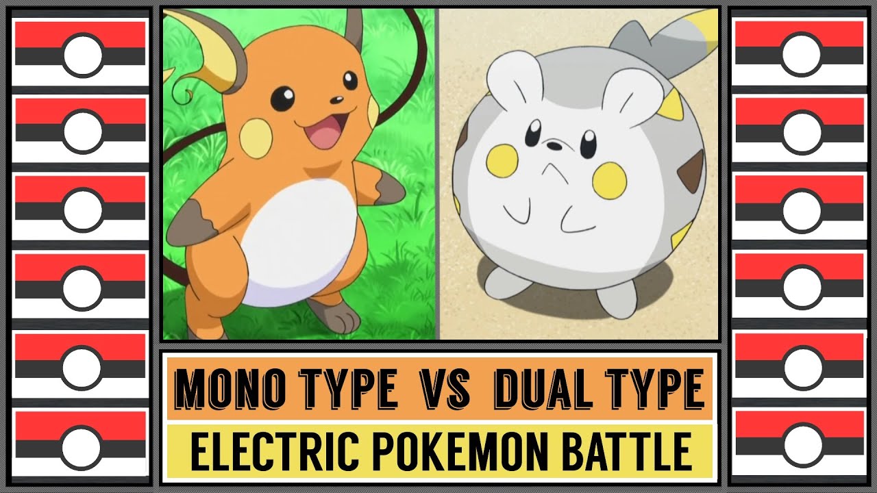 Electric Pokémon Battle - MONO vs DUAL!