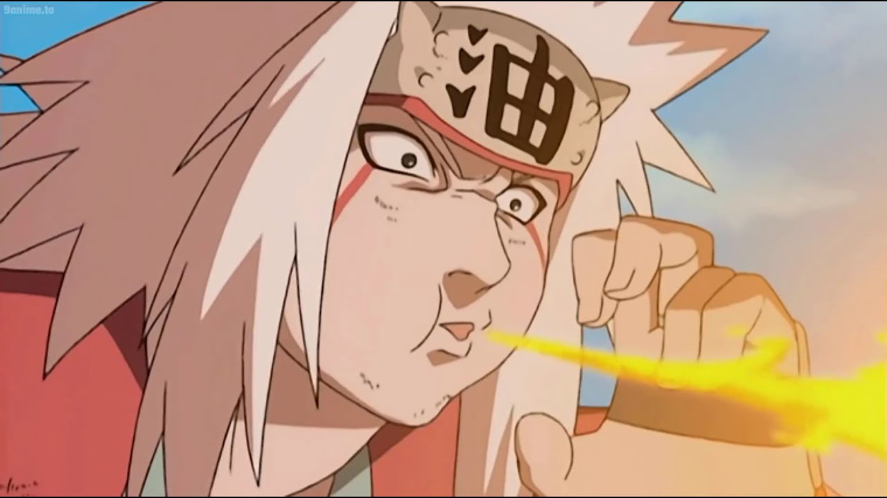 Jiraiya used toad oil + Fire Release to burn his enemies during his battle with Orochimaru.