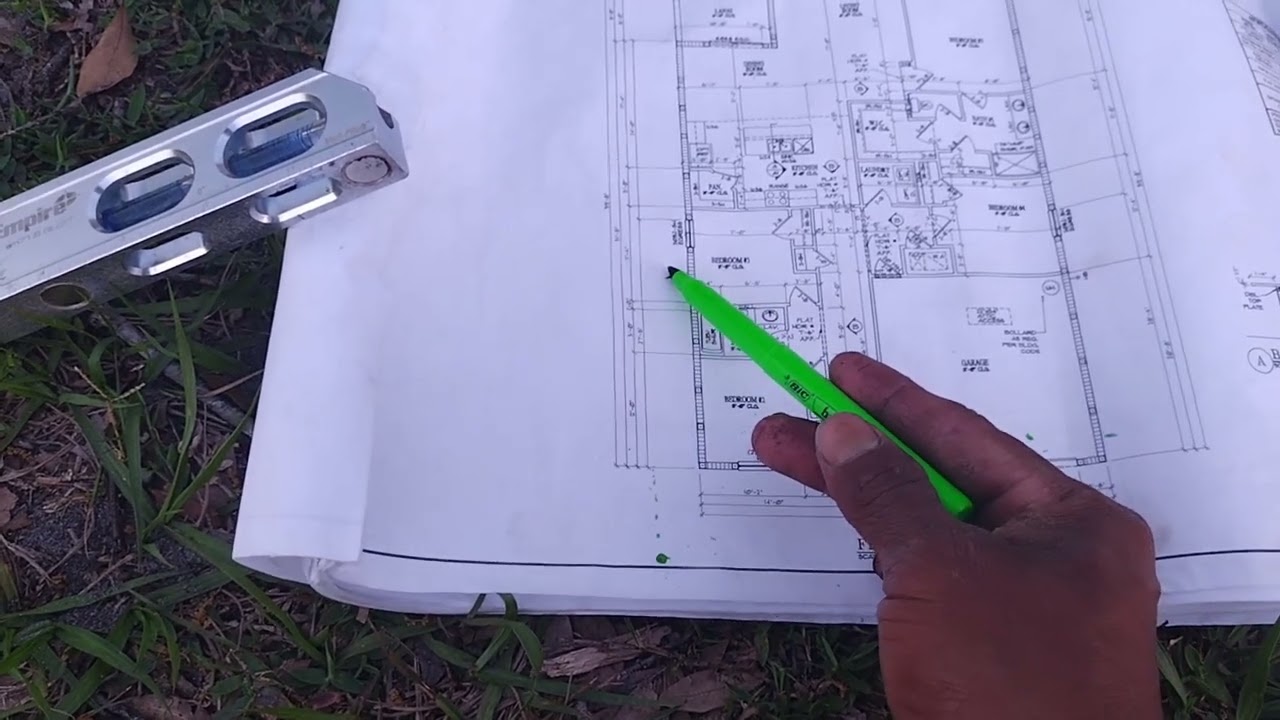 Cómo leer un plano  de plomería