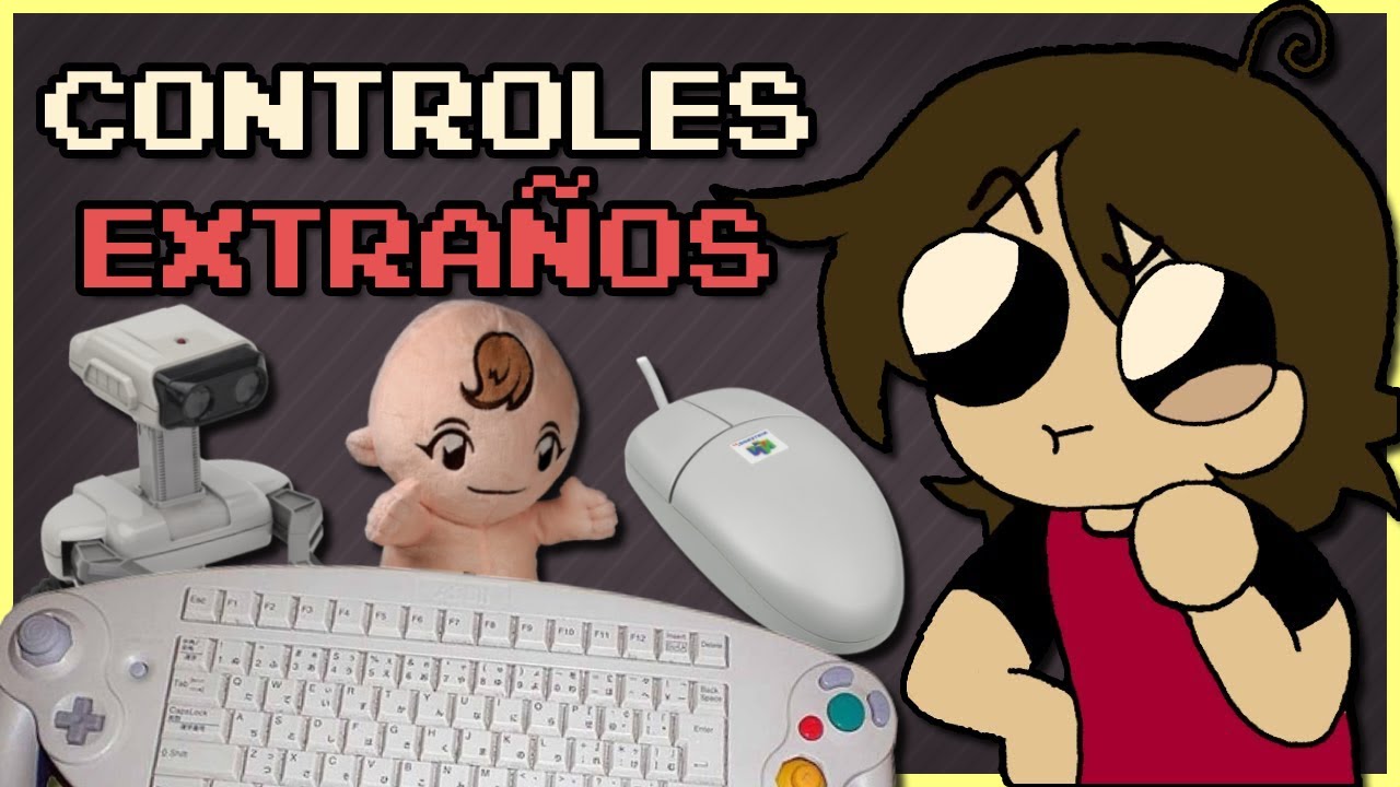 Los controles (y accesorios) mas EXTRAÑOS en la historia de NINTENDO