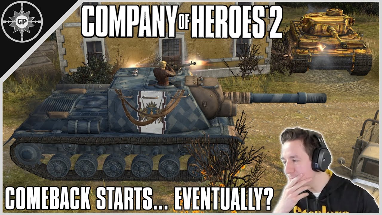 Greyshot's Redemption Arc | 4V4 Road to Arnhem | Company of Heroes 2 Multiplayer