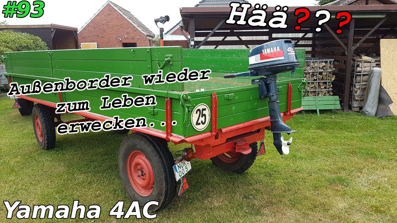 Werkstatt | Außenborder zum Leben erwecken | Yamaha 4 PS | Mr. Moto