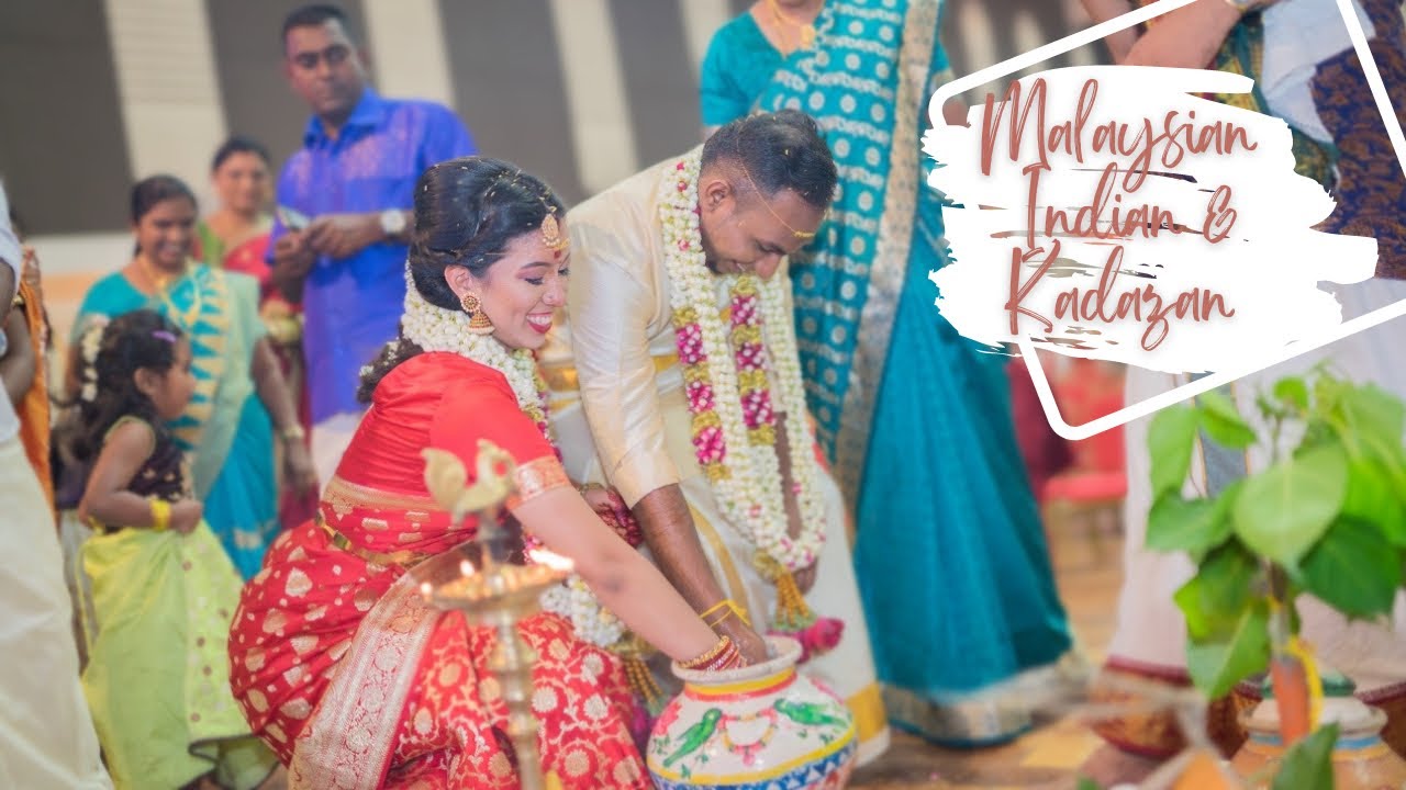 Malaysian Indian Wedding | Kadazan Wedding | Baháʼí & Hindu Wedding Ceremony |