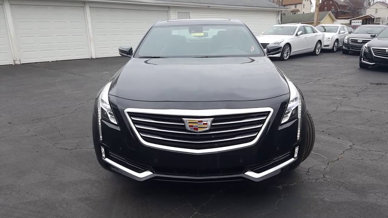 2017 Cadillac CT6 3.0TT Stellar Black  and 3.6 Black Raven