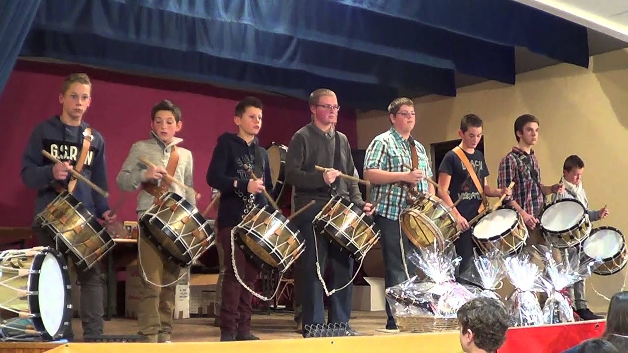 Ecole de tambour Pol Canart Saint-Nicolas 2013 I