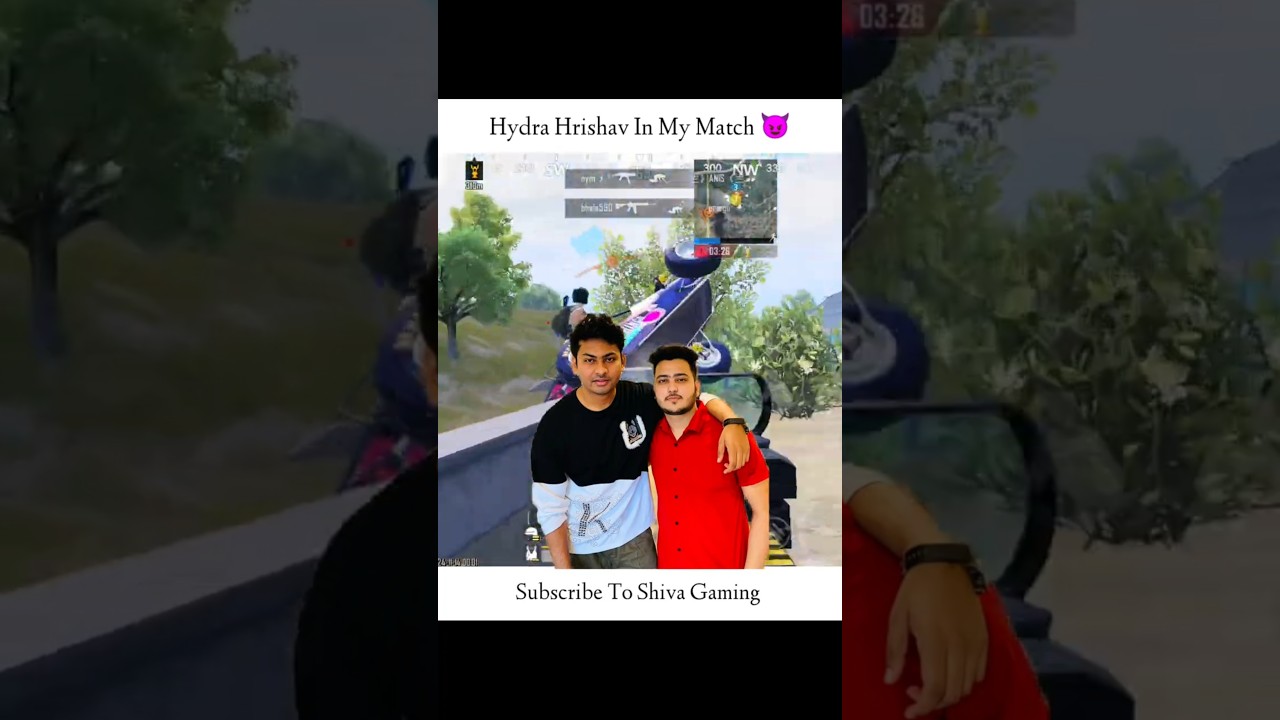 Hydra Hrishav In My Match 😈 @hydradynamo #bgmi #pubgmobile #pubg #shortsfeed #shorts