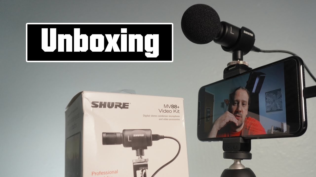 Shure MV88+ Unboxing, Setup and Test