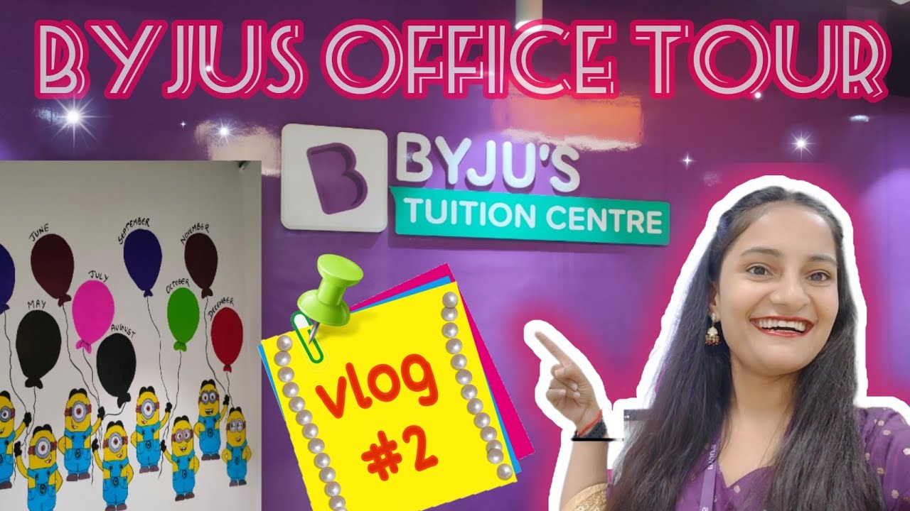 My life at Byjus 💜 || Byjus office Vlog❤️|| Byjus office Tour || Byjus classes ||