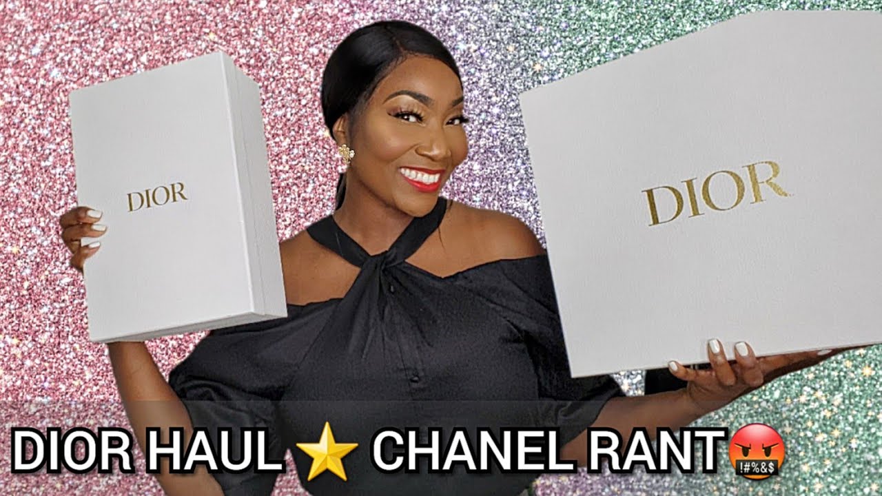 CHRISTIAN DIOR HAUL 2021⭐ LADY DIOR BAG MEDIUM | CHANEL RANT🤬| LUXURY BAG UNBOXING| DIOR DWAY SLIDES