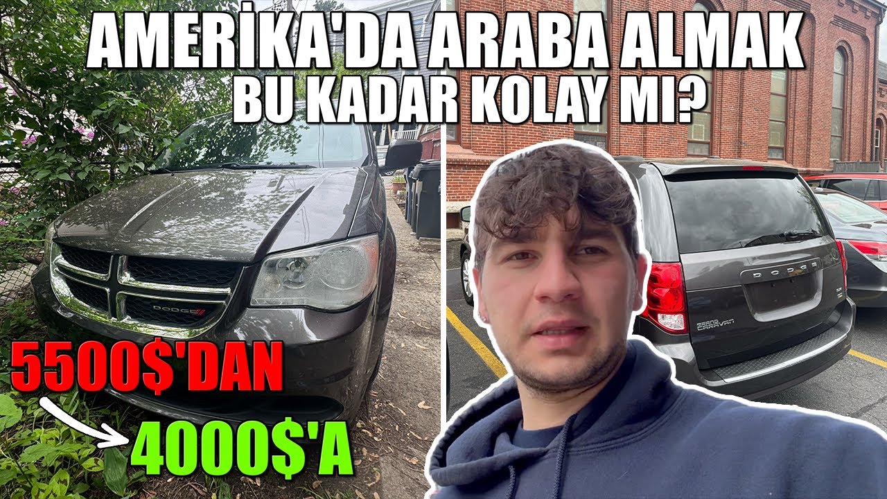 AMERİKA'DA ARABA ALDIM! 🇺🇸 Amerika&rsquo;da Araba Fiyatları 2025, Araba Alırken Nelere Dikkat Etmelisin! 🚗