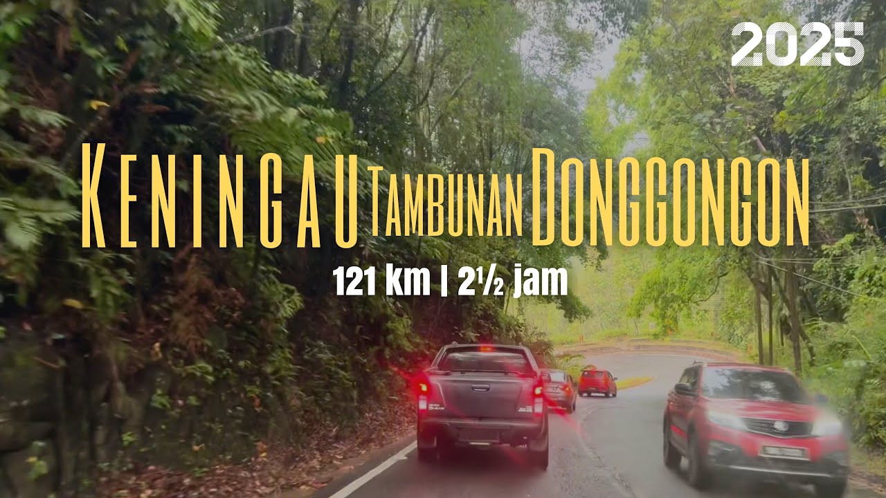 #jalan_b25 | KNG-DGN Perjalanan ke Donggongon dari Keningau, Sabah