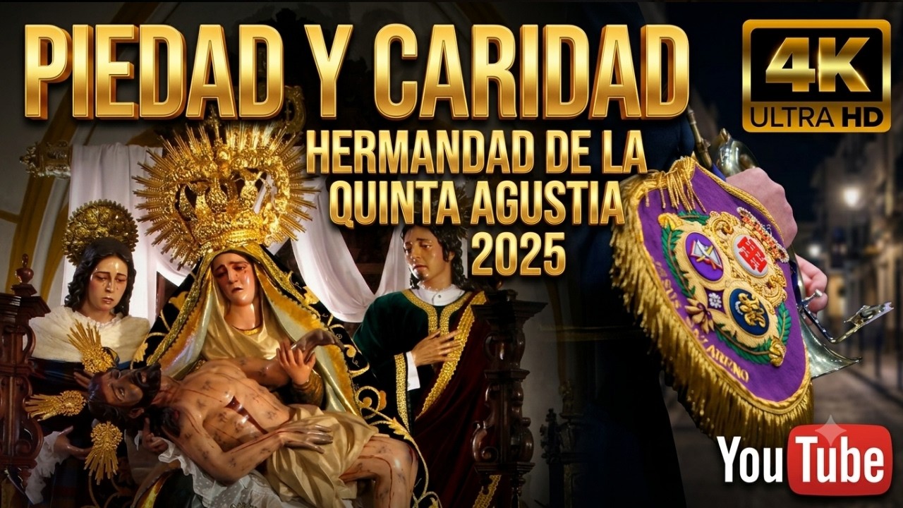 Semana Santa de Utrera!! Quinta Agustia || Ayuntamiento|| 2025 4K