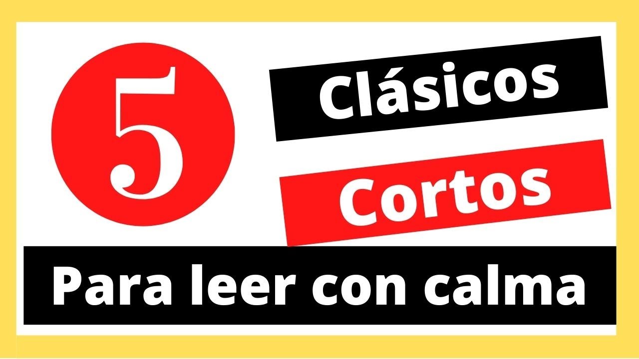 Top: 5 Libros clásicos cortos y buenos para leer y analizar con calma (Recomendaciones de libros)