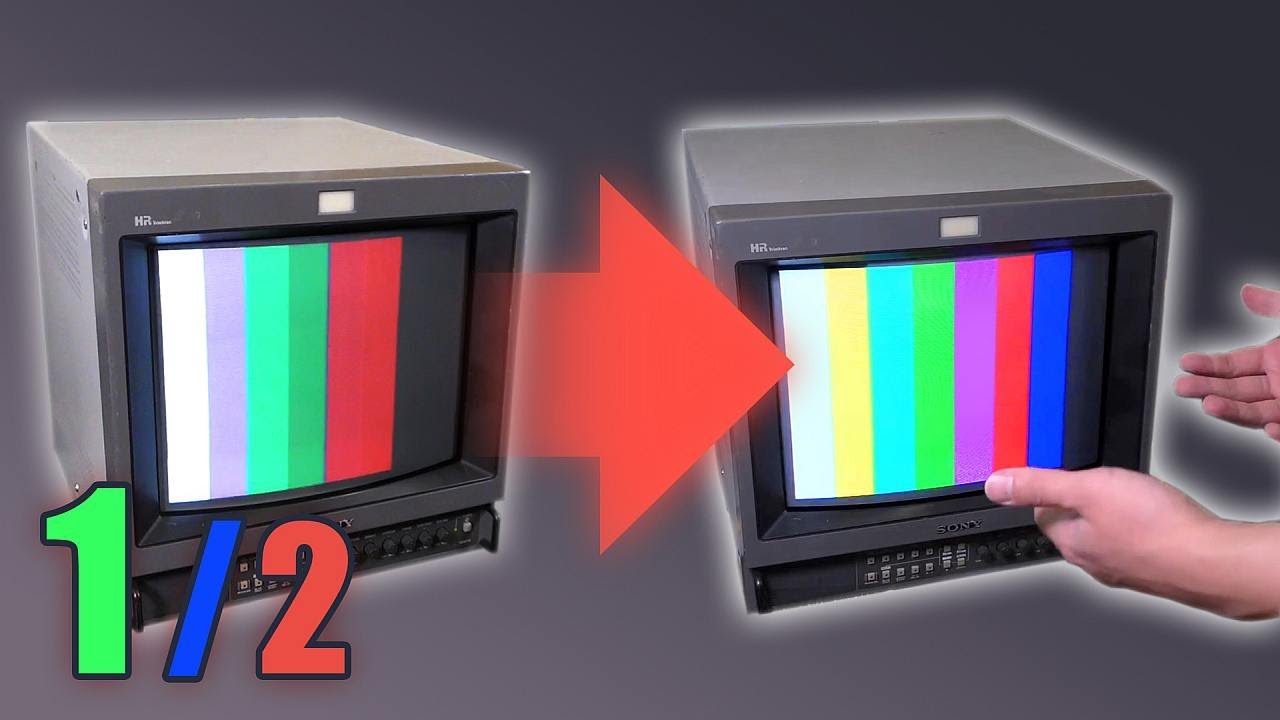 [Стрим] (1/2) Чиним ЭЛТ монитор Sony PVM-14M4E
