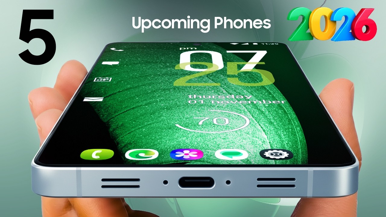 TOP 5 Best New Upcoming Smartphones 2026 | Extreme Mobile Phones 2026!