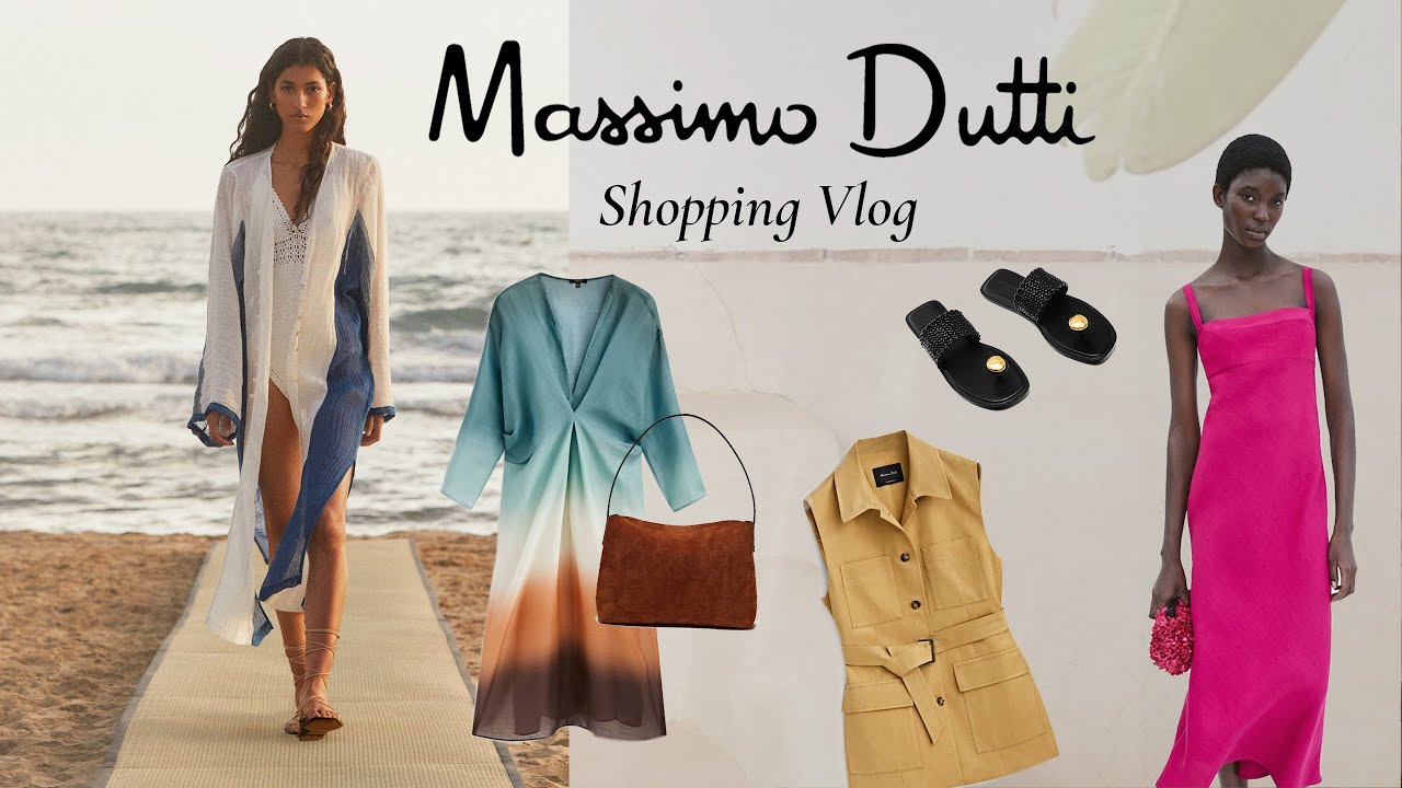 Massimo Dutti New Summer Collection'23 / Новая коллекция 2023 / Shopping vlog / Минск, Беларусь