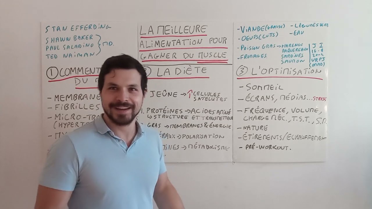 212. La meilleure alimentation pour gagner du muscle