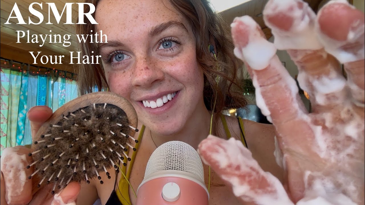 ASMR Brushing & Styling Your Hair
