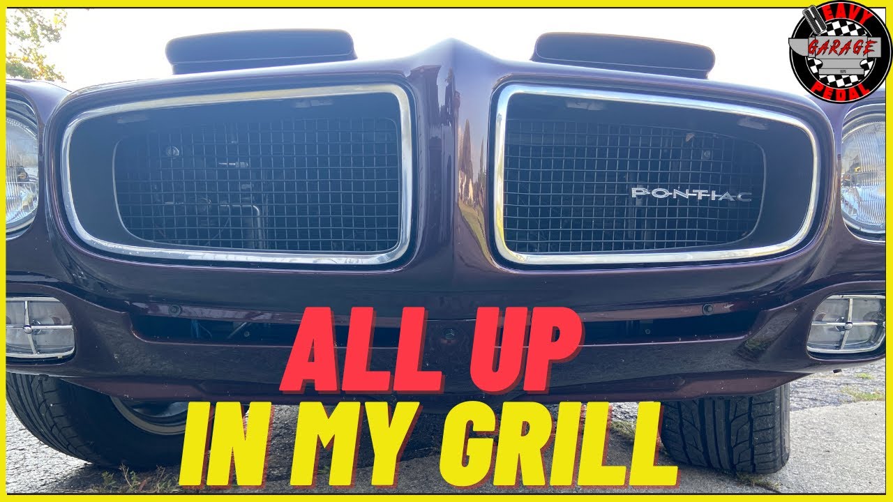 Restore and Install. Front Grills on a Classic Muscle Car.  Second Gen Firebird 1970-1973 Front Nose