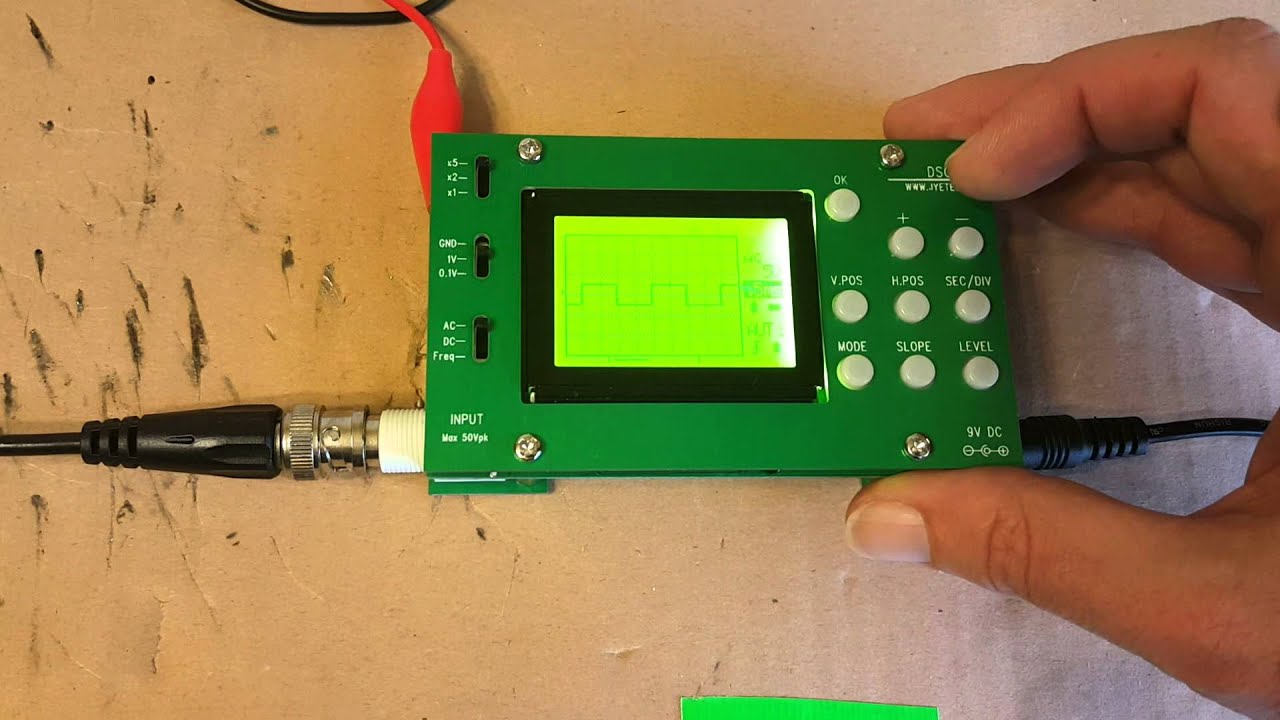 JYETech oscilloscope usage tips