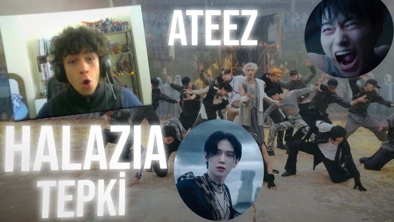 ATEEZ 'HALAZIA' Official MV TEPKİ TÜRKÇE
