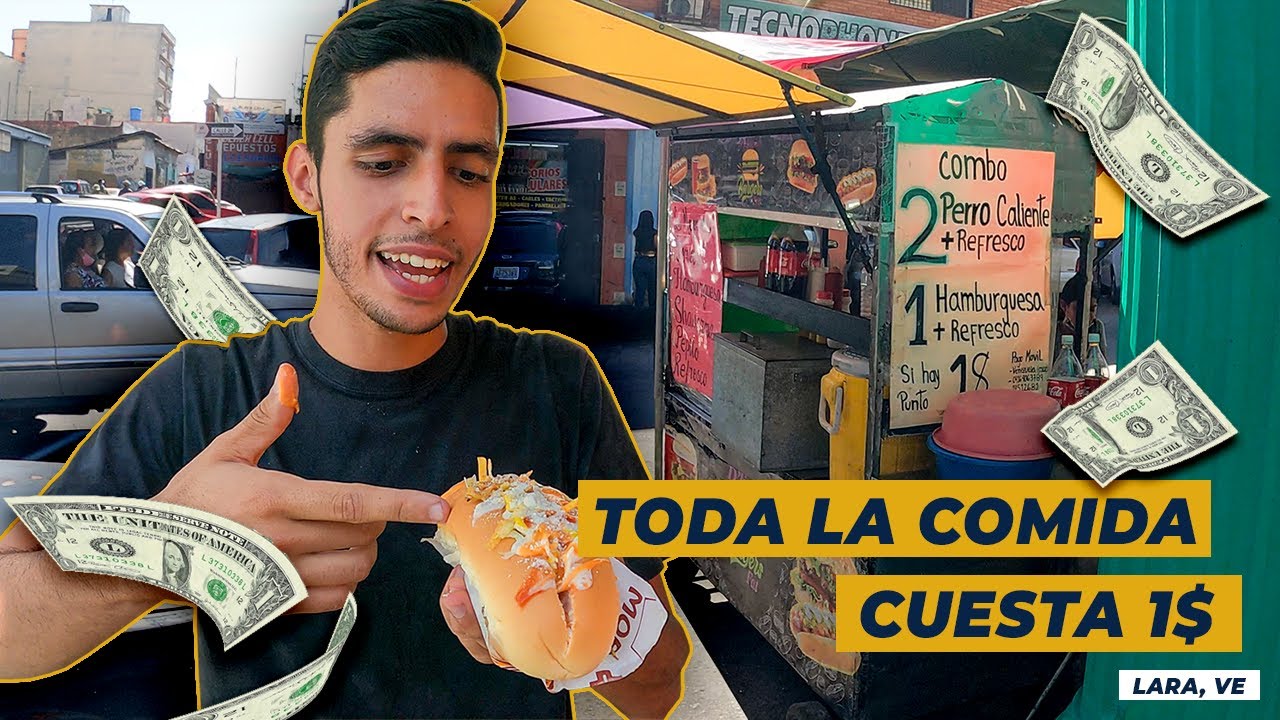 Aquí TODA la comida CUESTA 1$ - Estado Lara, Venezuela